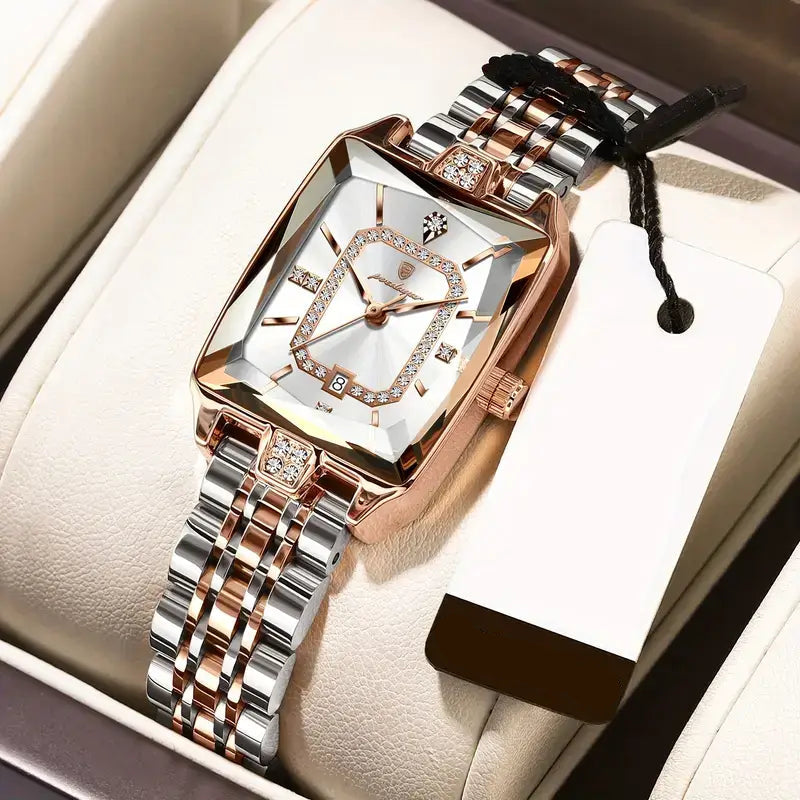 Seraphine – Luxury Women’s Watch, ladies luxury wristwatch with gift box, elegant stainless steel women’s watch, waterproof quartz ladies watch UK, timeless women’s watch for special occasions, fashionable women’s watch gift for her, slim elegant ladies watch with calendar, sophisticated women’s wristwatch stainless steel, luxury ladies watch for everyday wear