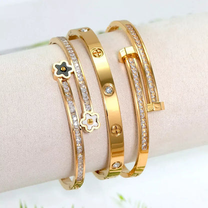 Elowen Ladies’ Bracelet Set, gold bracelets for women, cuff bracelets for women, women’s fashion bracelets, gift for her, elegant bracelets for women, stainless steel bracelets women, cubic zirconia bracelets, trendy bracelets for women, jewellery gifts for women, ladies’ bracelet set, luxury bracelets for women, party bracelets for women, stylish women’s bracelets, fashion accessories for women