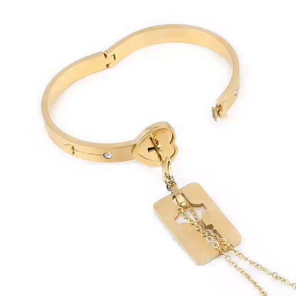 Union Bracelet & Necklace, Couple’s jewellery set UK, Romantic gift for couples, Couple necklace set UK, Anniversary gift for him and her, Valentine’s Day gift UK, Love and connection jewellery, Matching couple bracelet and necklace, Meaningful gift for partner, Unisex couple jewellery, Magnetic couple necklace, Heart bracelet and necklace set, Stylish couple jewellery UK, Premium couple gift set, Elegant unisex jewellery, Special occasion gift for couples, Gift box included necklace and bracelet