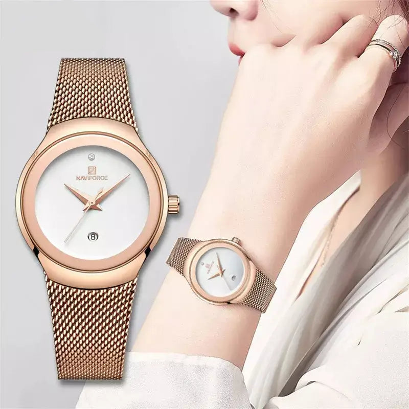Isadora Women’s Watch, women’s elegant watch, ladies quartz watch, stainless steel women’s watch, waterproof women’s watch, minimalist women’s watch, fashion women’s watch, casual women’s watch, durable women’s watch, shock-resistant women’s watch, stylish women’s watch
