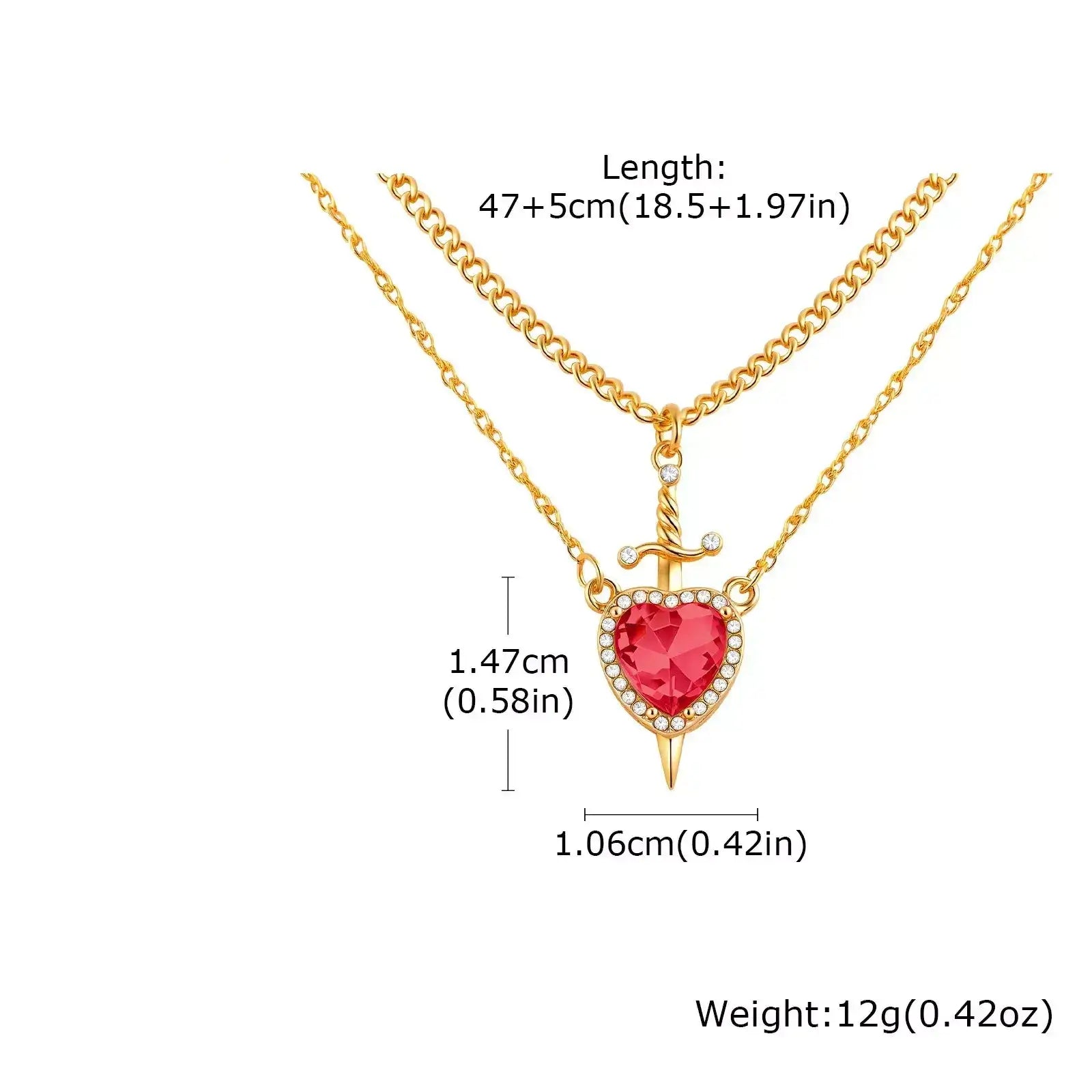 couple necklace gift, couples necklace set, matching couple necklaces, necklace for couples, couple jewellery gift, love necklace for couples, heart and sword necklace, symbolic couple necklace, romantic couple necklace, meaningful jewellery gift, promise necklace for couples, his and hers necklace set, couples jewellery gift