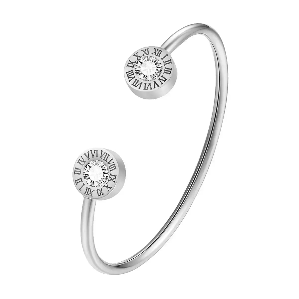 Roman Love Bracelet, Stainless Steel Bracelet Women, Retro Bracelet, Fashion Bracelet for Daily Wear, Elegant Women’s Bracelet, Timeless Bracelet, Durable Bracelet, Lightweight Bracelet, Roman Numeral Bracelet, Stylish Gift for Her, Everyday Wear Bracelet, Classic Bracelet, Women’s Jewellery, Premium Bracelet, Sophisticated Bracelet