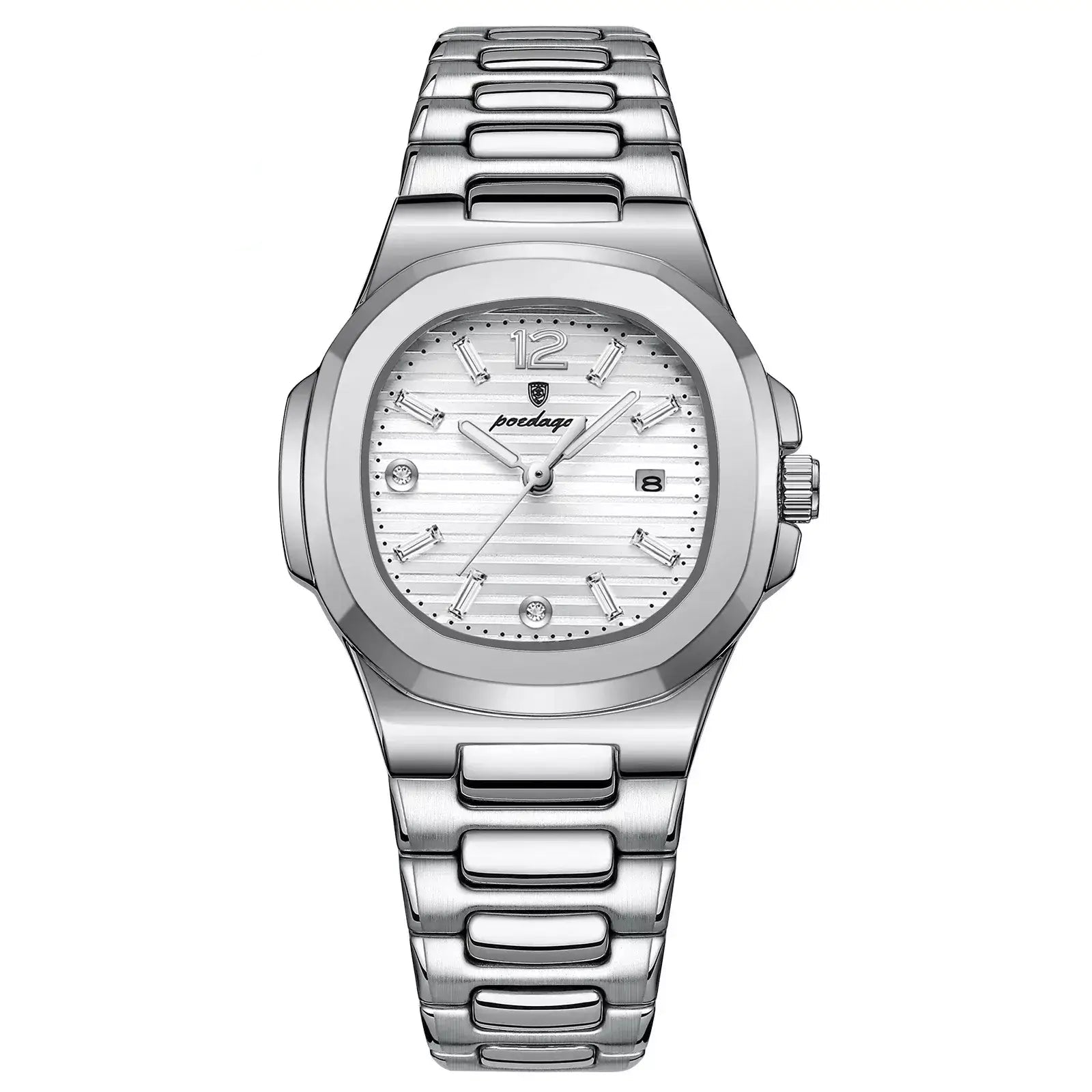 Luxury Square Women’s Watch,Luxury women’s watch, Ladies’ quartz watch, Waterproof women’s watch, Elegant ladies’ watch, Luminous watch for women, Women’s square dial watch, Fashion watch for women, Stylish women’s watch, Best gift for her watch, Durable women’s watch, Elegant everyday watch for women, Women’s watch with date display, Modern ladies’ wristwatch, Affordable luxury watch UK, Waterproof quartz watch for women