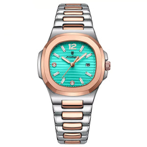 Luxury Square Women’s Watch,Luxury women’s watch, Ladies’ quartz watch, Waterproof women’s watch, Elegant ladies’ watch, Luminous watch for women, Women’s square dial watch, Fashion watch for women, Stylish women’s watch, Best gift for her watch, Durable women’s watch, Elegant everyday watch for women, Women’s watch with date display, Modern ladies’ wristwatch, Affordable luxury watch UK, Waterproof quartz watch for women