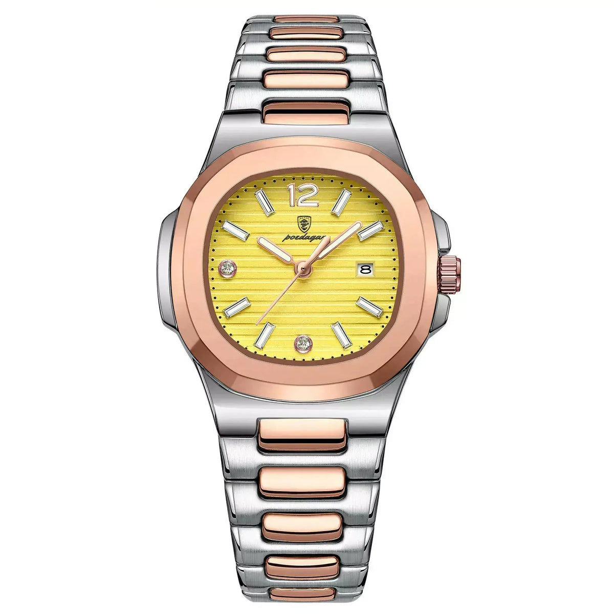 Luxury Square Women’s Watch,Luxury women’s watch, Ladies’ quartz watch, Waterproof women’s watch, Elegant ladies’ watch, Luminous watch for women, Women’s square dial watch, Fashion watch for women, Stylish women’s watch, Best gift for her watch, Durable women’s watch, Elegant everyday watch for women, Women’s watch with date display, Modern ladies’ wristwatch, Affordable luxury watch UK, Waterproof quartz watch for women