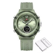 Elegance Dual Display Ladies’ Watch, ladies watch, women’s watches UK, dual display watch, analogue and digital watch, stylish ladies watch, elegant women’s watch, water resistant ladies watch, modern ladies quartz watch, silicone strap ladies watch