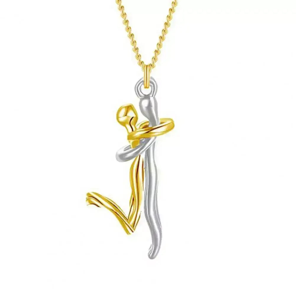 Infinity Embrace Necklace - Buy 1, Get 2, Couple necklace UK, Romantic gift for her, Romantic gift for him, Anniversary gift for couples, Valentine’s Day gift UK, Unisex necklace for couples, Eternal love necklace, Gift for girlfriend UK, Gift for boyfriend UK, Unique couple jewellery, Relationship necklace, Promise necklace, Symbolic jewellery for couples, Thoughtful gift for partner, Special gift for boyfriend or girlfriend, Meaningful jewellery for couples, Personalized love necklace UK, Elegant couple n