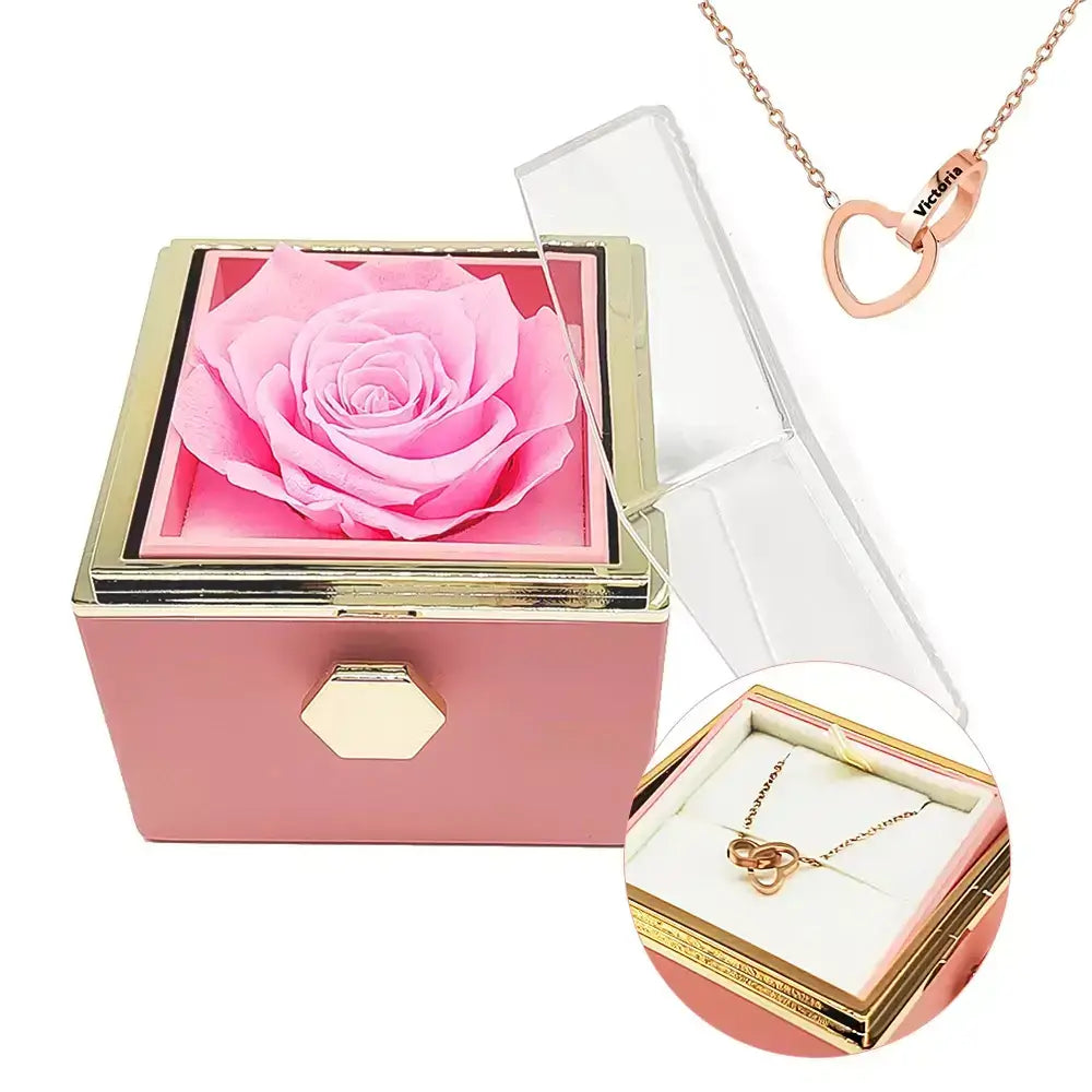 Double Hearts Necklace + Complimentary Rotating Rose Box,
unforgettable gift,

timeless gift for women,

silver necklace for women,

rose gold necklace for women,

romantic gift for her,

necklace with rose box,

meaningful jewellery,

high-quality women’s necklace,

gold necklace for women,

gift with rotating rose box,

elegant women’s necklace,

double hearts necklace,

delicate necklace for girlfriend