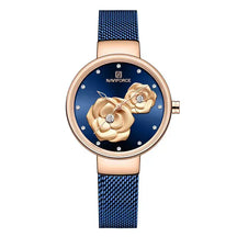 Bloom Elegance Women’s Watch,women’s luxury watch, elegant ladies wristwatch, stainless steel mesh women’s watch, quartz movement ladies watch, waterproof women’s wristwatch, fashion & casual ladies watch, floral design women’s watch, slim dial women’s watch, stylish watch for women UK, ladies gift wristwatch, everyday wear women’s watch, charming girl watch, sophisticated women’s timepiece, affordable luxury women’s watch, best ladies watch UK