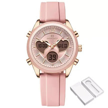 Glam Pulse Ladies’ Watch, ladies watch, women’s watch, ladies wristwatch, elegant ladies watch, fashion ladies watch, luxury women’s watch, quartz ladies watch, waterproof ladies watch, heart shaped ladies watch, silicone strap ladies watch, casual ladies watch, dual display women’s watch, stylish ladies watch, gift watch for women, girls fashion watch