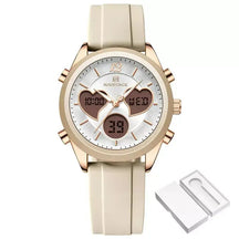 Glam Pulse Ladies’ Watch, ladies watch, women’s watch, ladies wristwatch, elegant ladies watch, fashion ladies watch, luxury women’s watch, quartz ladies watch, waterproof ladies watch, heart shaped ladies watch, silicone strap ladies watch, casual ladies watch, dual display women’s watch, stylish ladies watch, gift watch for women, girls fashion watch