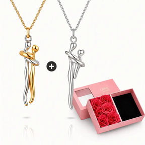 Eternal Embrace Necklace Set – Buy 1, Get 1 FREE + Luxury Rose Gift Box Included